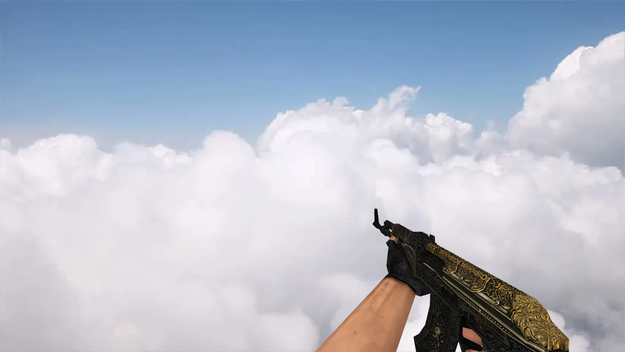 Скачать Модель v_ak47 «Pride» для CS 1.6: p_ak47, w_ak47, звуки, анимация осмотра и качество текстур - Скриншот