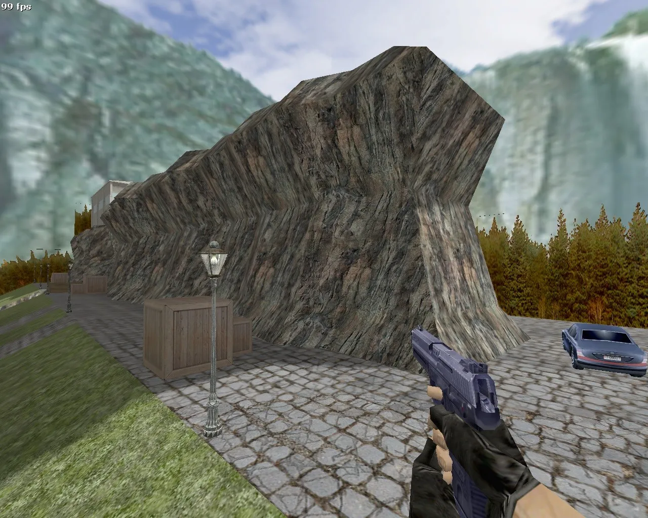 de_bulgaria карта для CS 1.6: точки, боты .nav, оптимизация wpoly/epoly и баланс сторон — скриншот 8