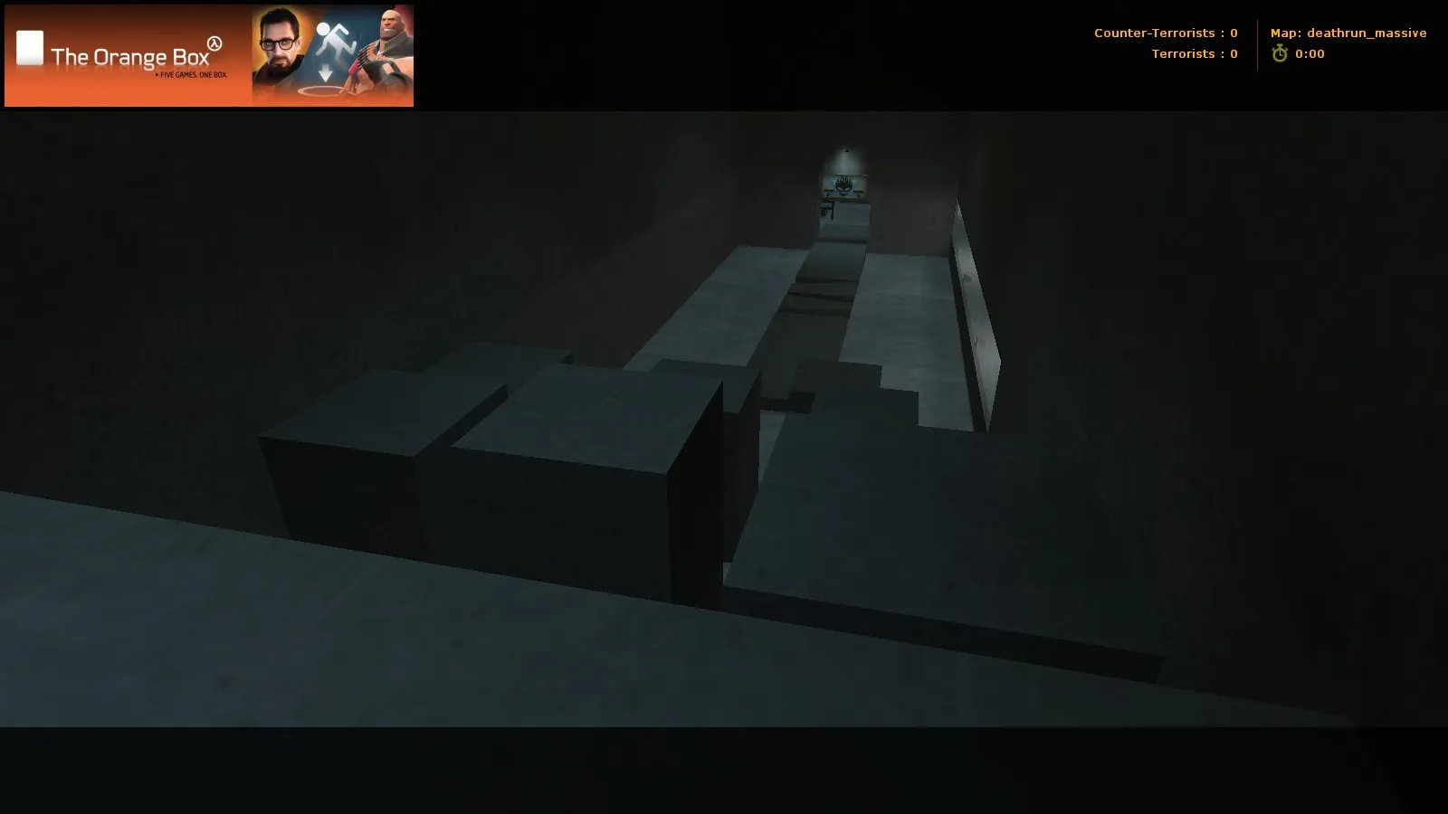 deathrun_massive для CS 1.6: карта deathrun, точки, раунды и настройки под стабильный FPS — скриншот 3