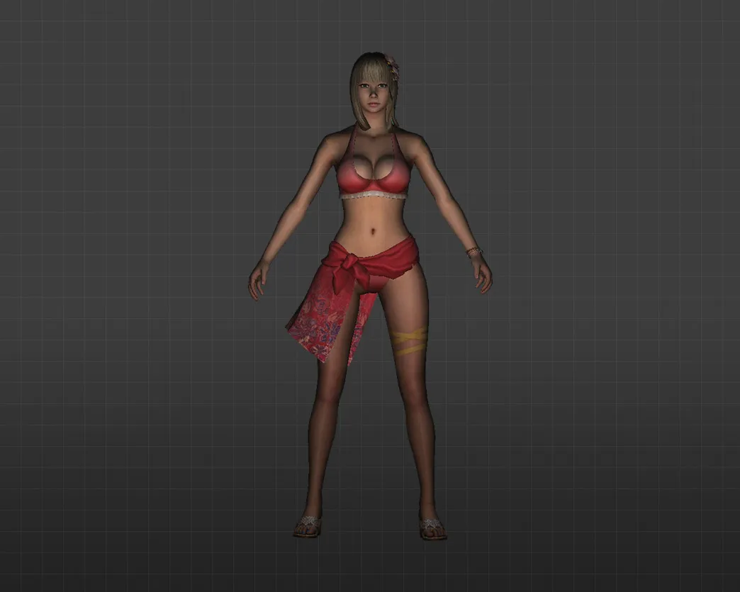 Скачать Модель «девушка в купальнике» для CS 1.6 - Уникальный скин для игры - Скриншот