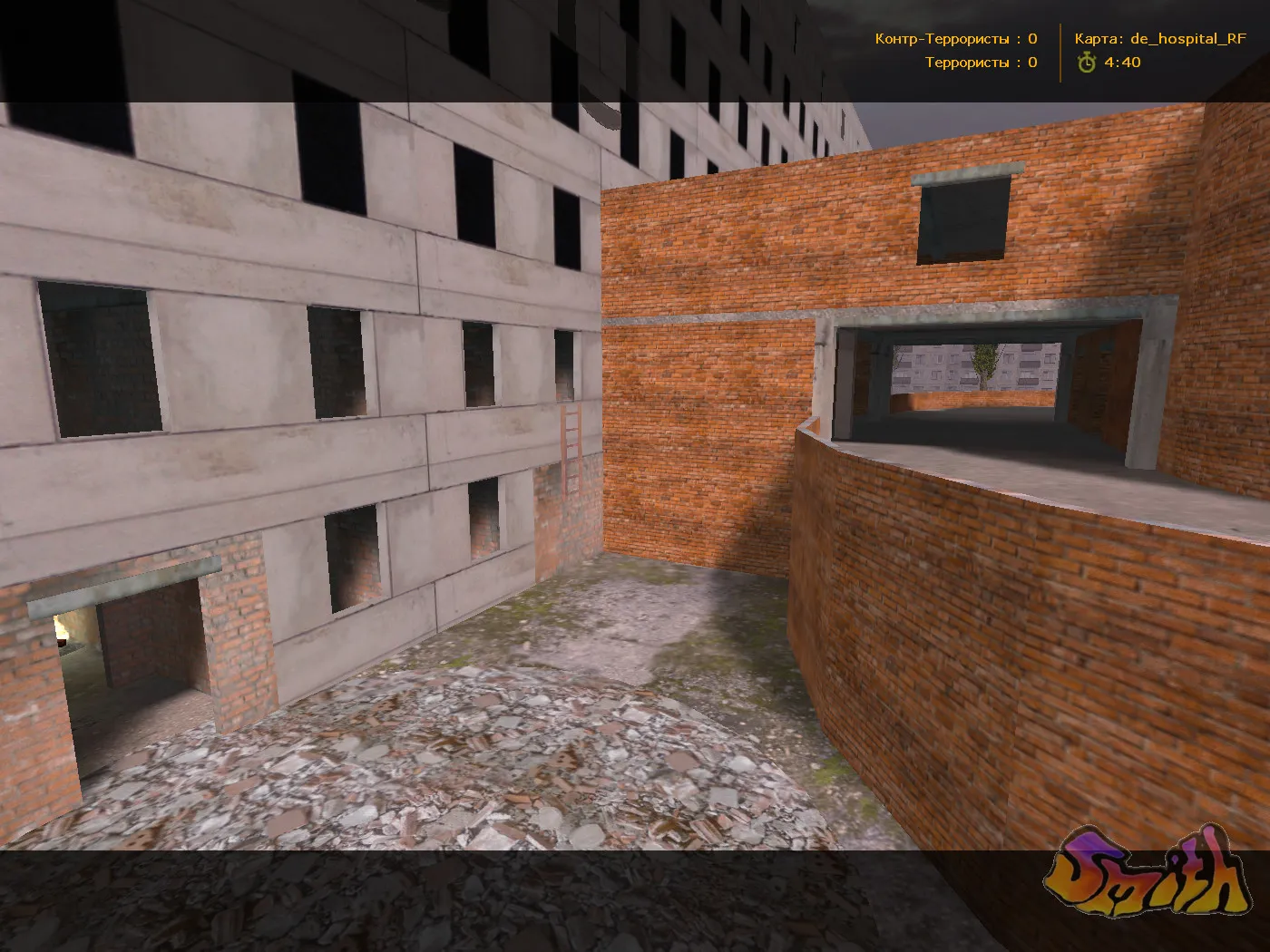 Карта de_hospital_rf для CS 1.6 - Подробное описание и стратегии — скриншот 6