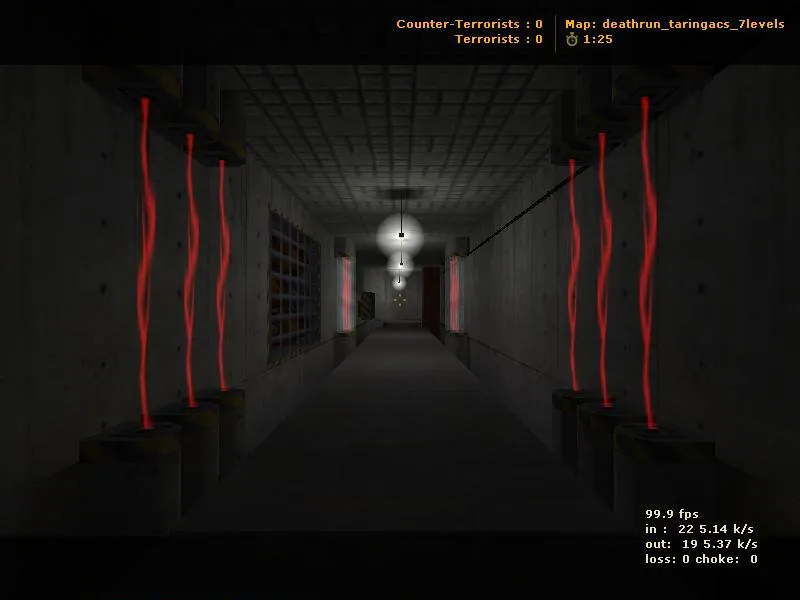 Скачать deathrun_taringacs_7levels — карта deathrun для CS 1.6: точки, тайминги, .nav и оптимизация - Скриншот