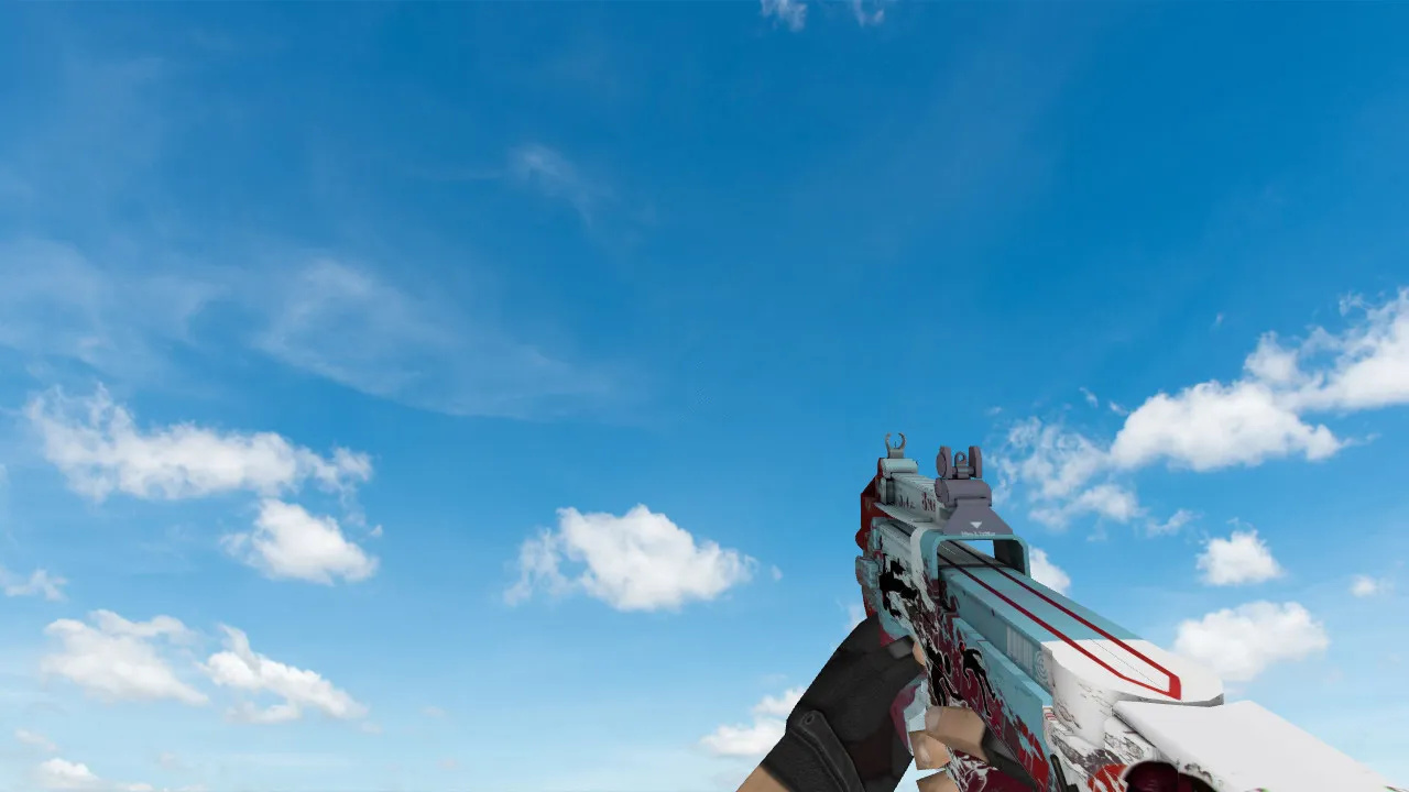 Скачать Модель P90 Silhouette для CS 1.6 - Обновите свой арсенал - Скриншот