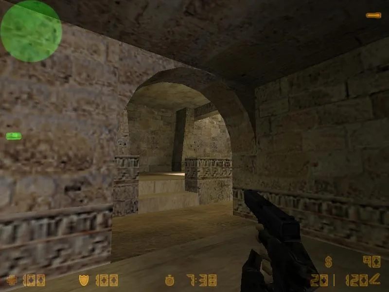 de_dustk для CS 1.6: установка, настройка ботов, точки и оптимизация карты — скриншот 7