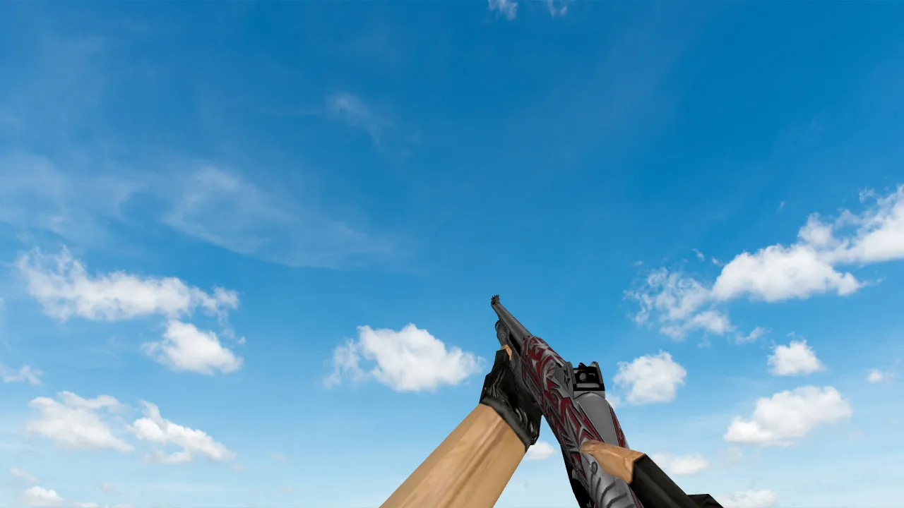 Скачать Модель «Nova «Железный шаман»» для CS 1.6 - Отличное оружие - Скриншот