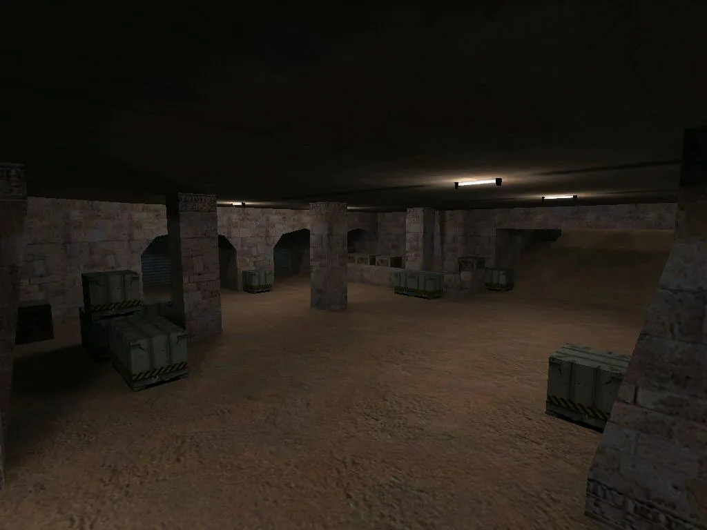Скачать de_arabia2 для CS 1.6: тактики за CT/T, точки на пленте, .nav и оптимизация карты - Скриншот