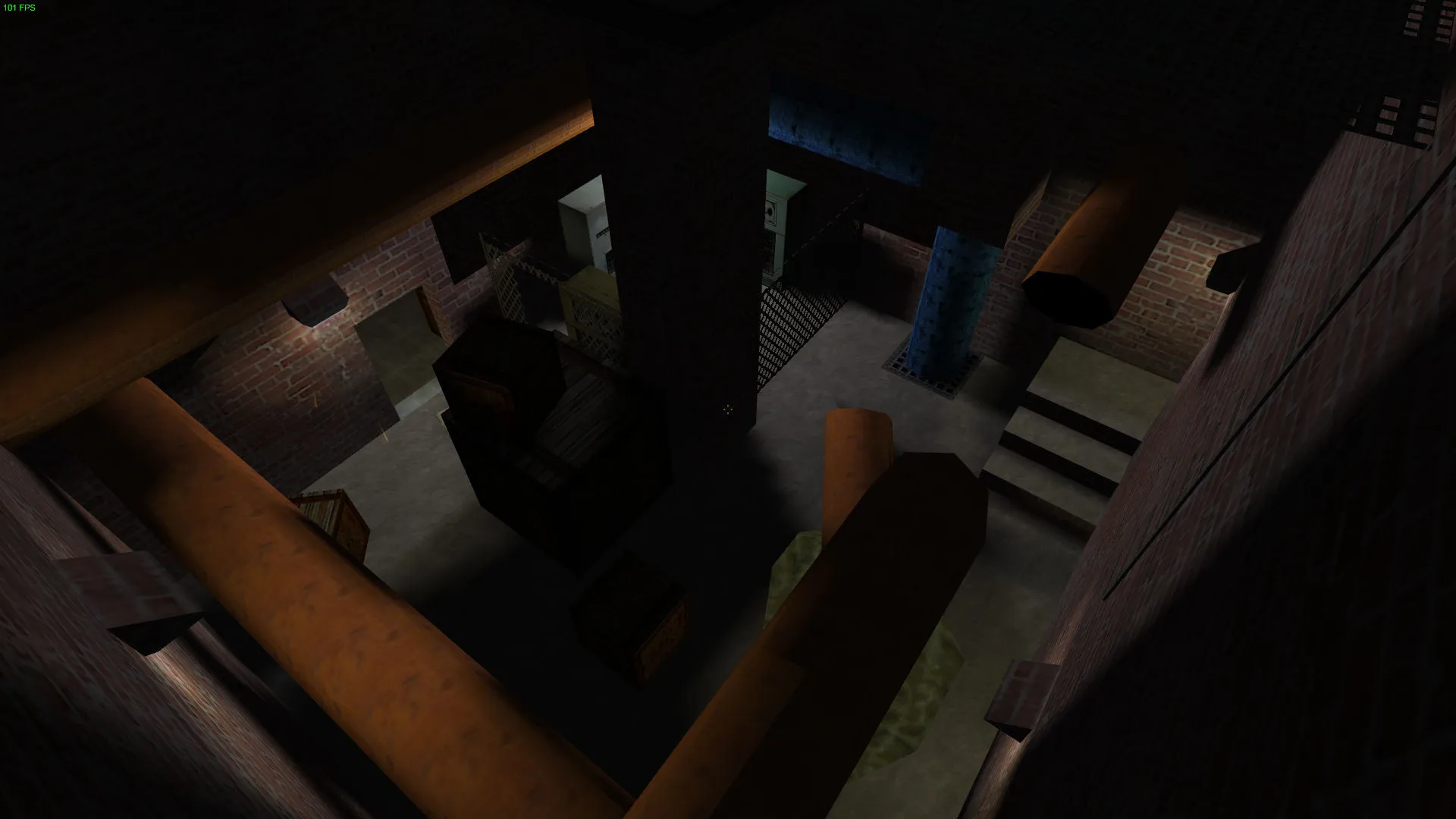 Карта de_alley23 для CS 1.6: баланс сторон, точки, .nav для ботов и оптимизация wpoly/epoly — скриншот 10