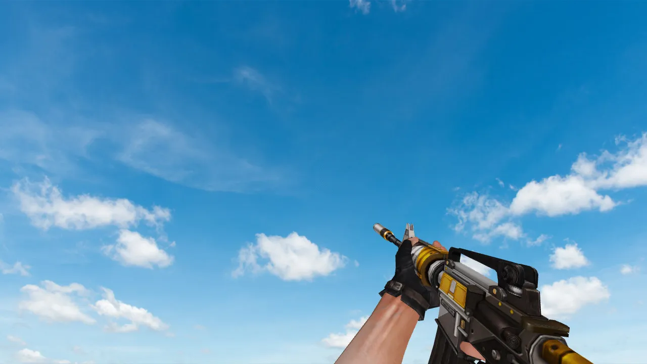 Скачать Пак моделей оружия «Eagle Paint Weapon Pack» для CS 1.6: v_, p_, w_ модели, звуки, анимация осмотра и качество текстур - Скриншот