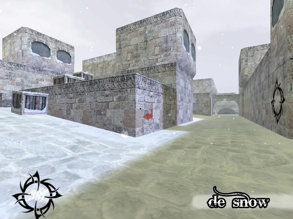 Скачать Карта de_snow_b2 для CS 1.6 - Скачать и Играть - Скриншот