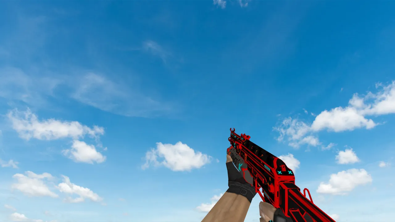 Скачать Модель «PP-19 Bizon Angry Emoji» для CS 1.6 - Уникальный скин - Скриншот