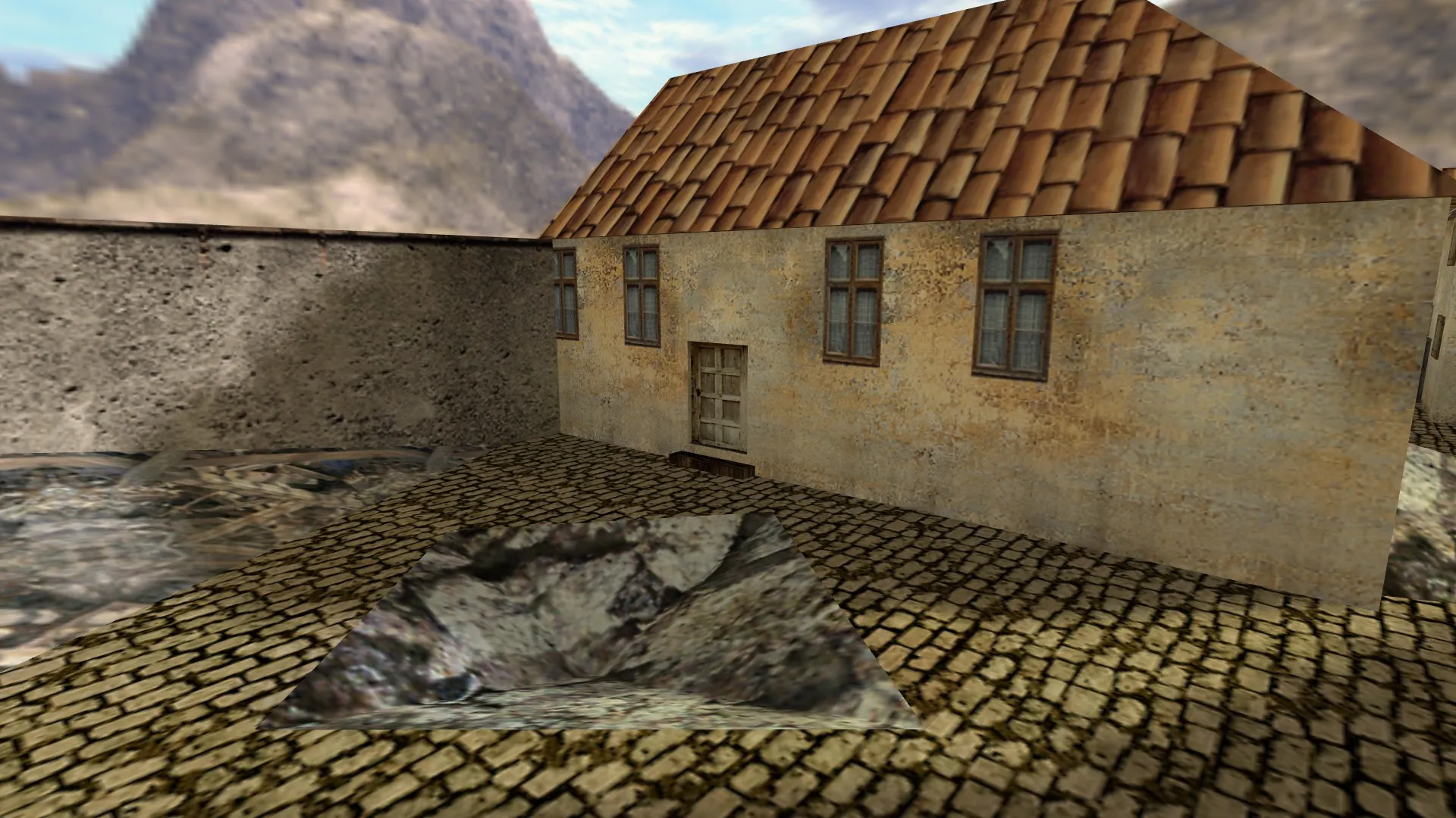 Скачать de_crazytank для CS 1.6: тактика за Т/КТ, точки, навигация ботов и оптимизация карты - Скриншот