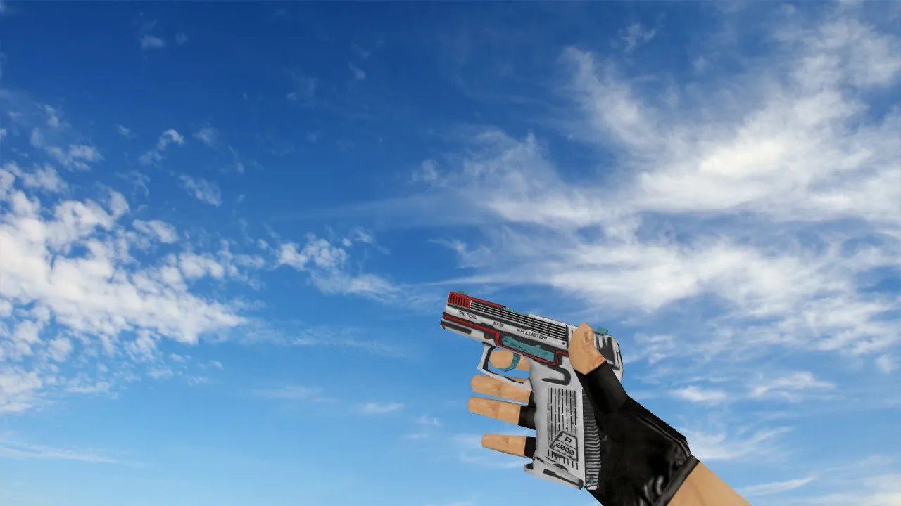 Скачать Модель P2000 Tactical v2 для CS 1.6: Обзор и особенности - Скриншот