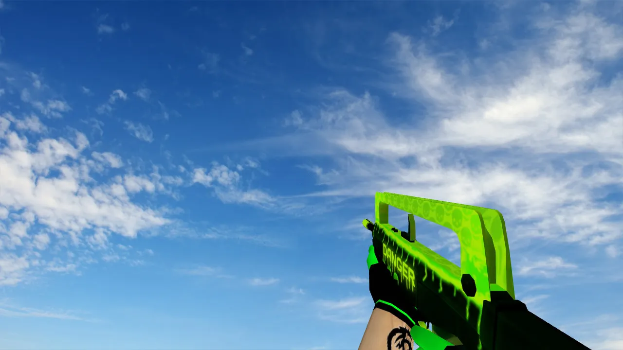 Скачать Toxicator Weapon Pack: пак моделей оружия для CS 1.6 с v_/p_/w_ моделями, звуками и анимацией осмотра - Скриншот
