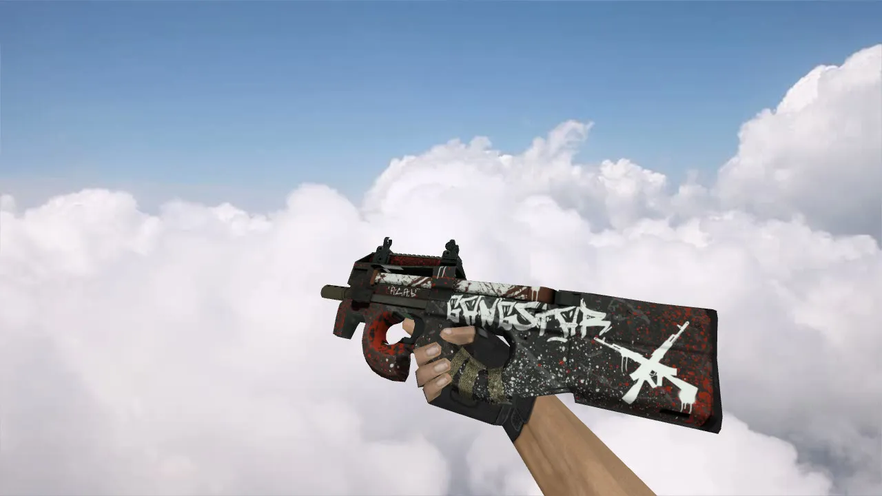 Скачать Модель «P90 Gangstar» для CS 1.6 - Улучши свой арсенал - Скриншот