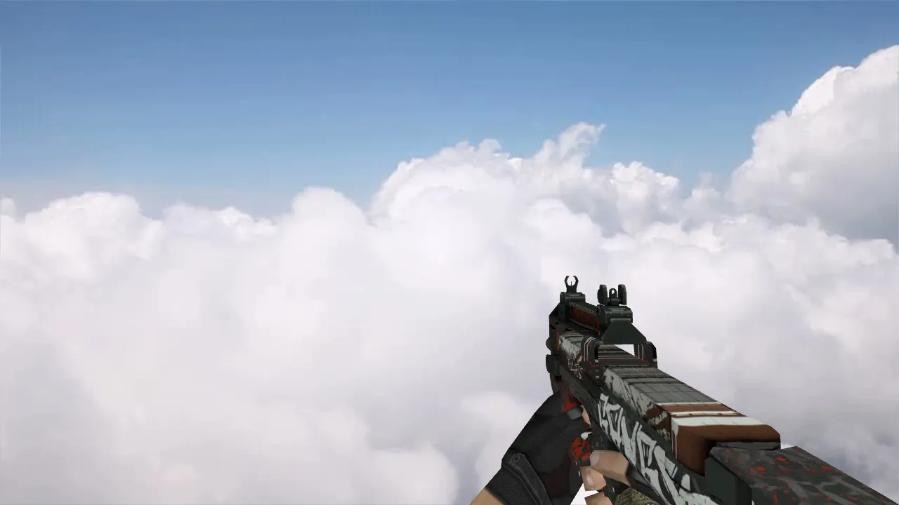 Скачать Модель «P90 Gangstar» для CS 1.6 - Улучши свой арсенал - Скриншот