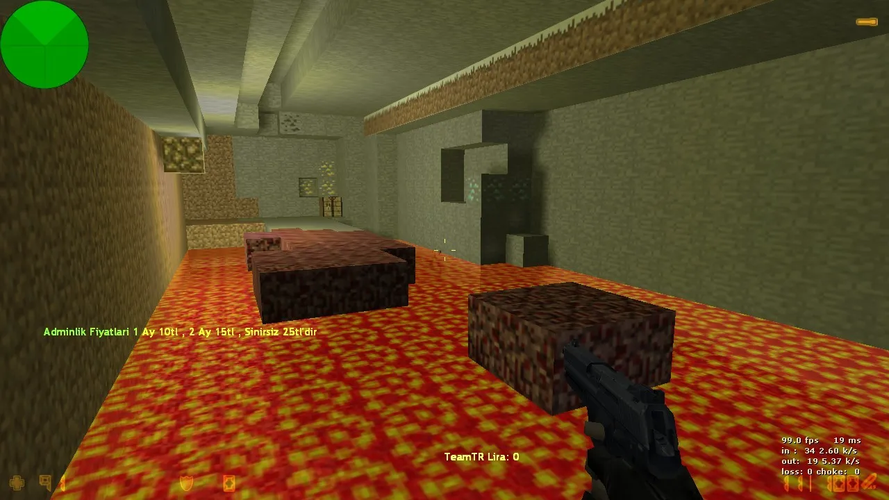 Скачать dr_minecraft_final — deathrun карта для CS 1.6: ловушки, точки, .nav и оптимизация - Скриншот