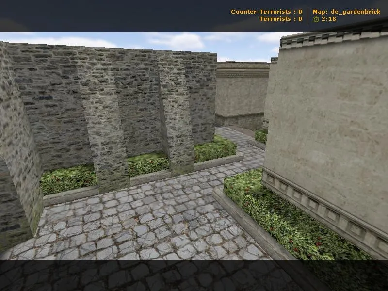 Карта de_gardenbrick для CS 1.6: геймплей, точки, .nav, оптимизация и запуск без вирусов — скриншот 7