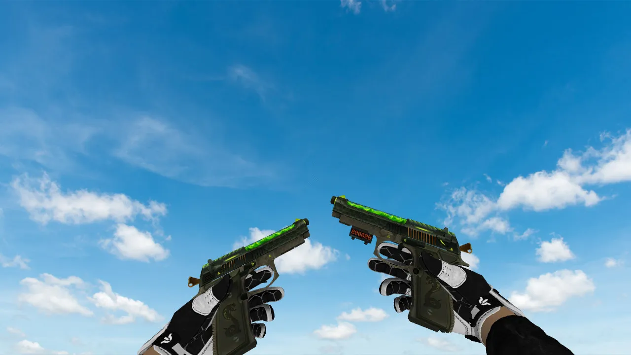 Пак моделей оружия «Batureis Sport Gloves Pack» для CS 1.6: v_ модели, p_ модели, w_ модели, звуки и анимация осмотра — скриншот 6