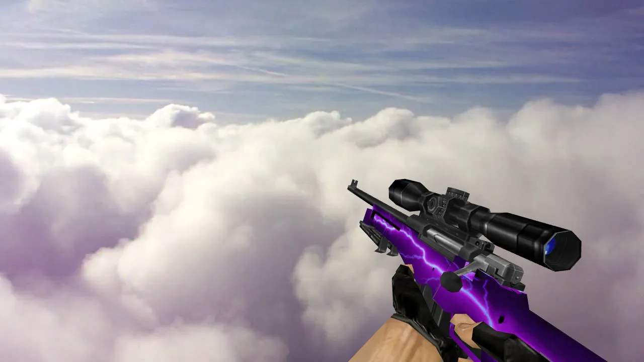 Скачать Модель «Стандартный AWP Удар молнии» для CS 1.6 - Скриншот