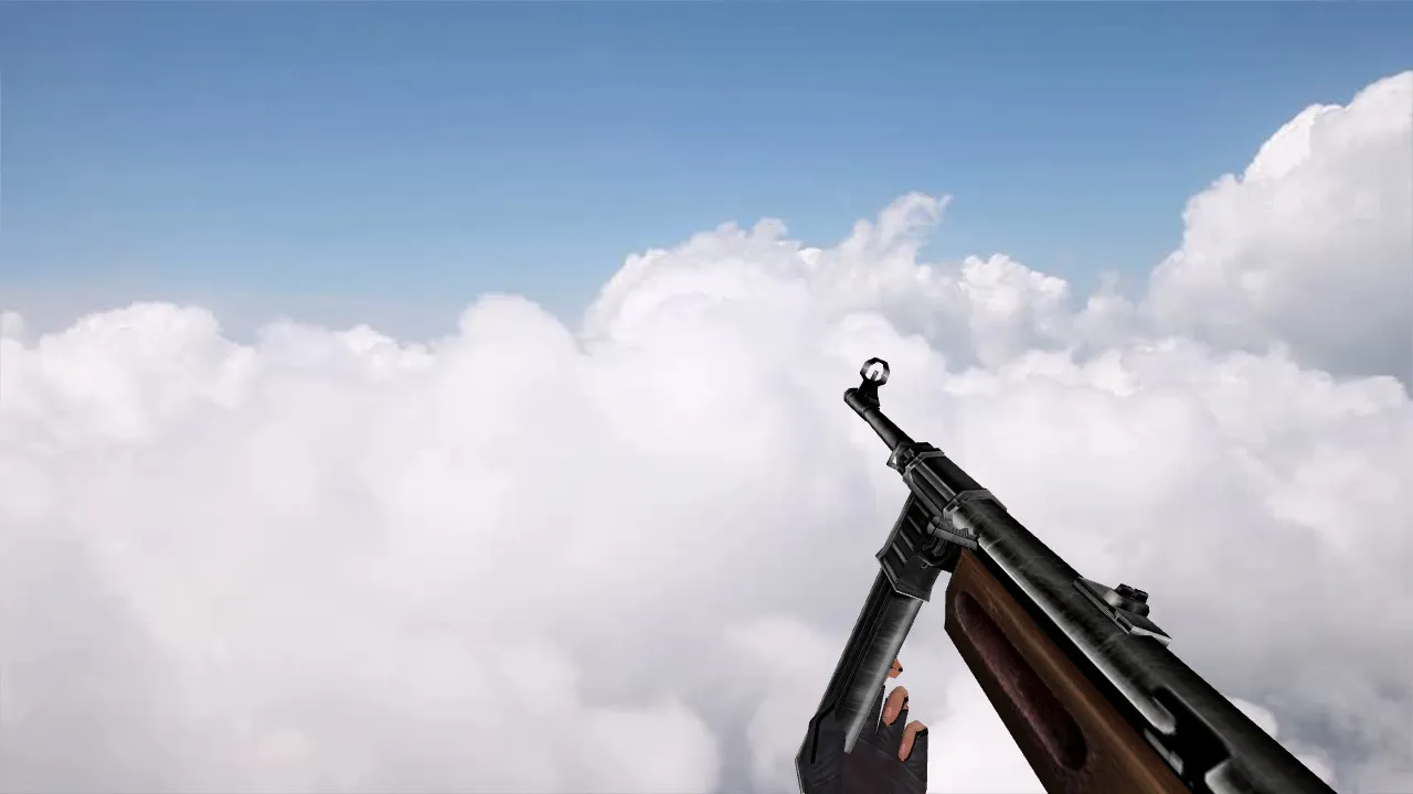 Скачать Модель «Maschinenpistole 41» для CS 1.6 - Уникальный скин UMP-45 - Скриншот