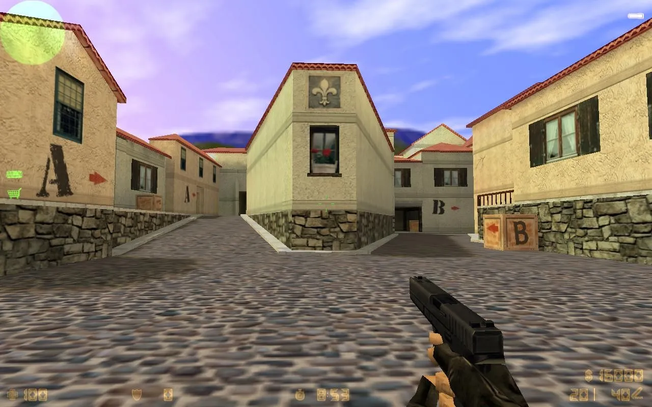 Скачать Карта de_italy_blast для CS 1.6 - Тактические особенности и оптимизация - Скриншот