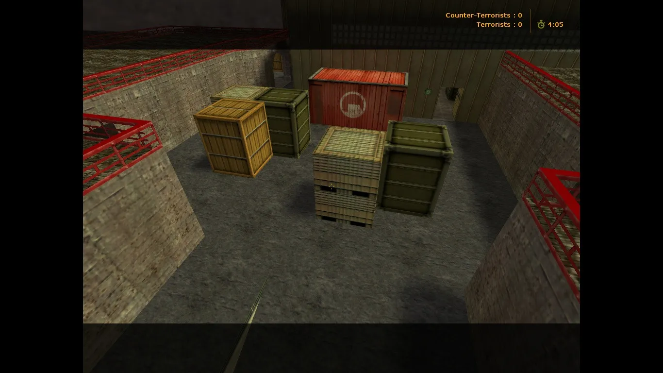 de_fanatic для CS 1.6: разбор карты, точки, маршруты и оптимизация под FPS — скриншот 6