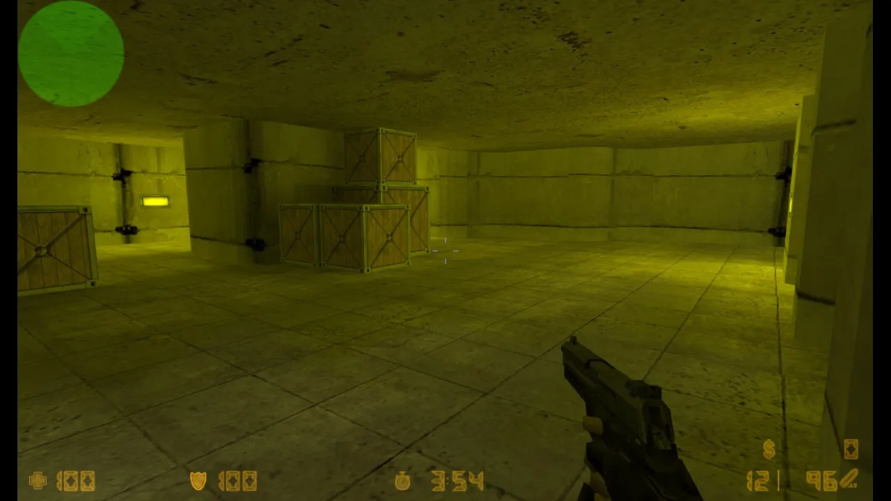 Скачать de_bunker2_ru карта для CS 1.6: точки, баланс сторон, .nav и оптимизация wpoly/epoly - Скриншот