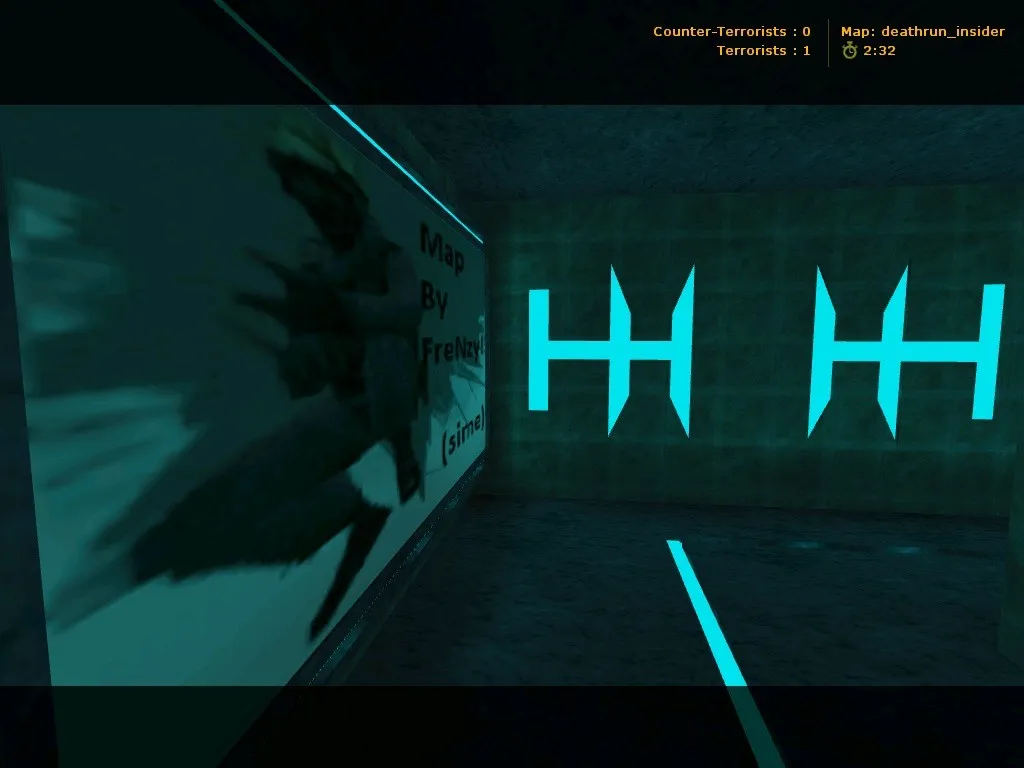 deathrun_insider карта для CS 1.6: ловушки, раунды, точки, .nav и оптимизация для стабильной игры — скриншот 7