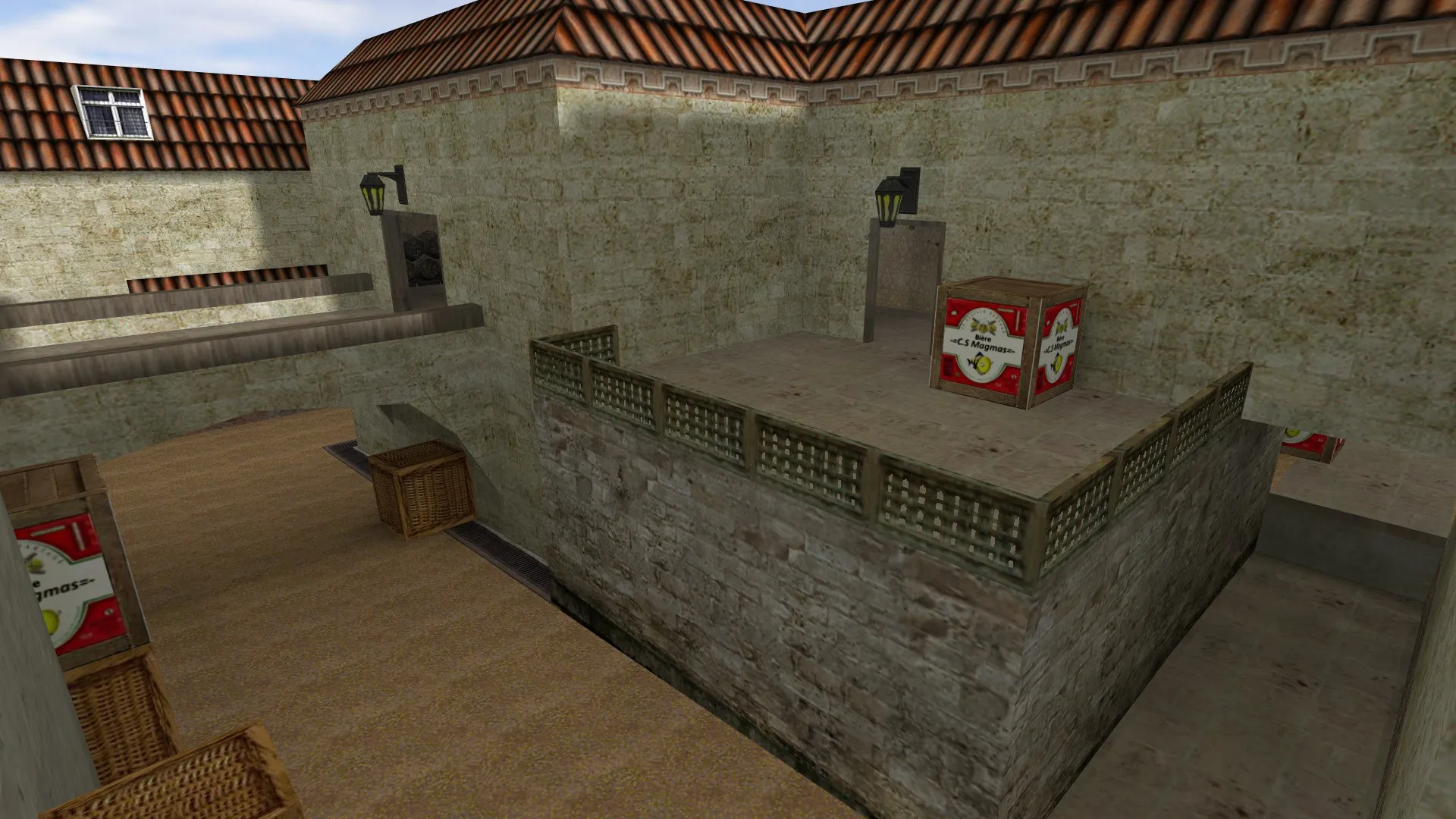 Карта de_inferno_suncsm для CS 1.6: Тактика и особенности — скриншот 8