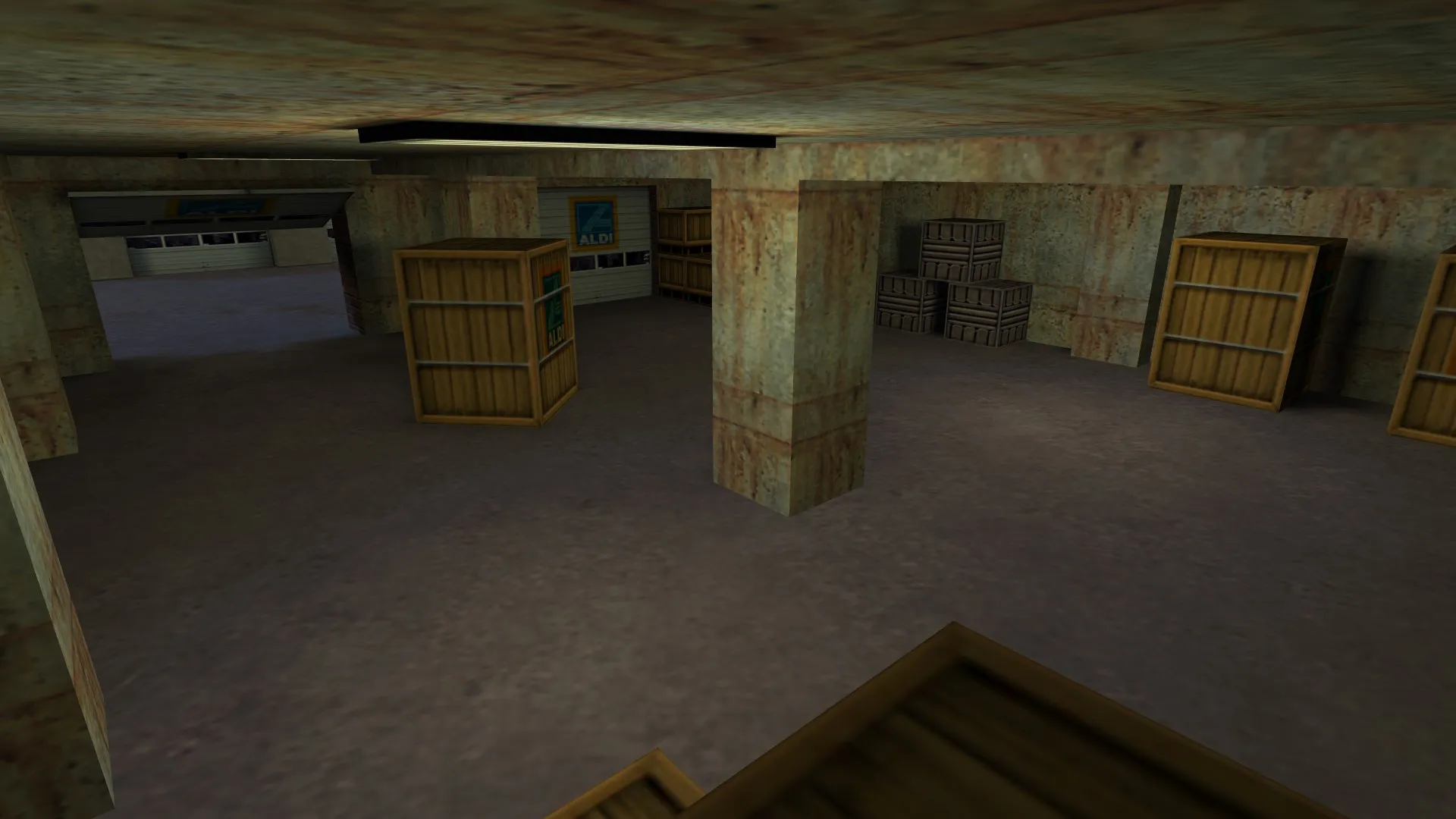 de_aldi карта для CS 1.6: тактика за Т и КТ, точки под плент и гранаты, навигация ботов, оптимизация — скриншот 5
