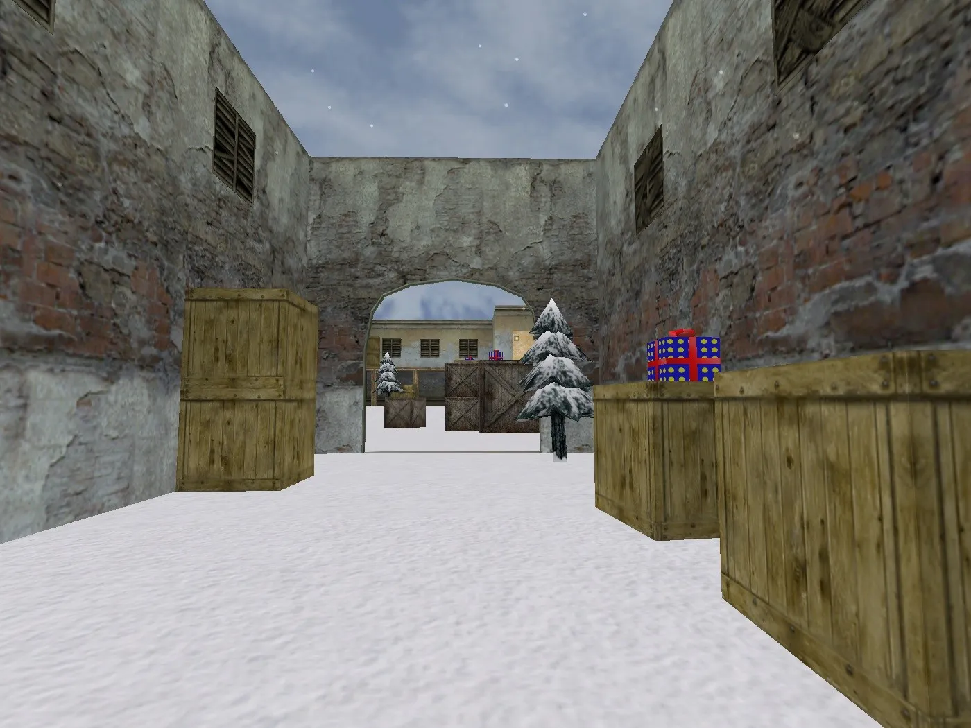 Скачать de_gratte_xmas — DE карта для CS 1.6: точки, маршруты, .nav для ботов и оптимизация wpoly/epoly - Скриншот