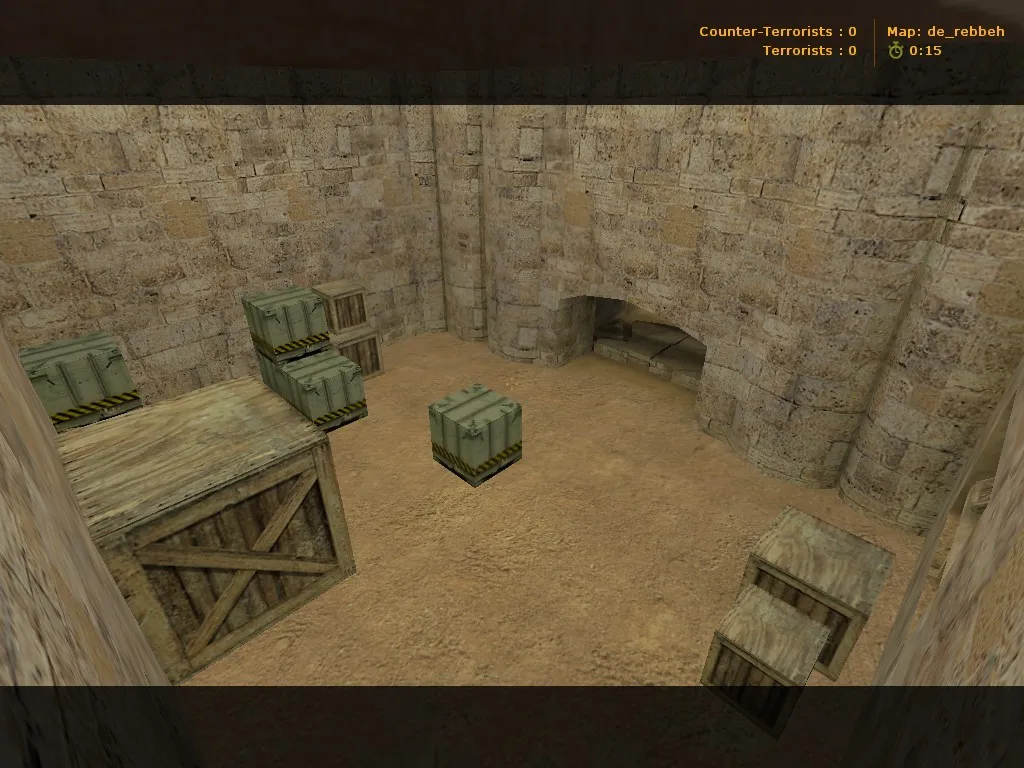 Карта de_rebbeh для CS 1.6: Обзор и тактика — скриншот 6