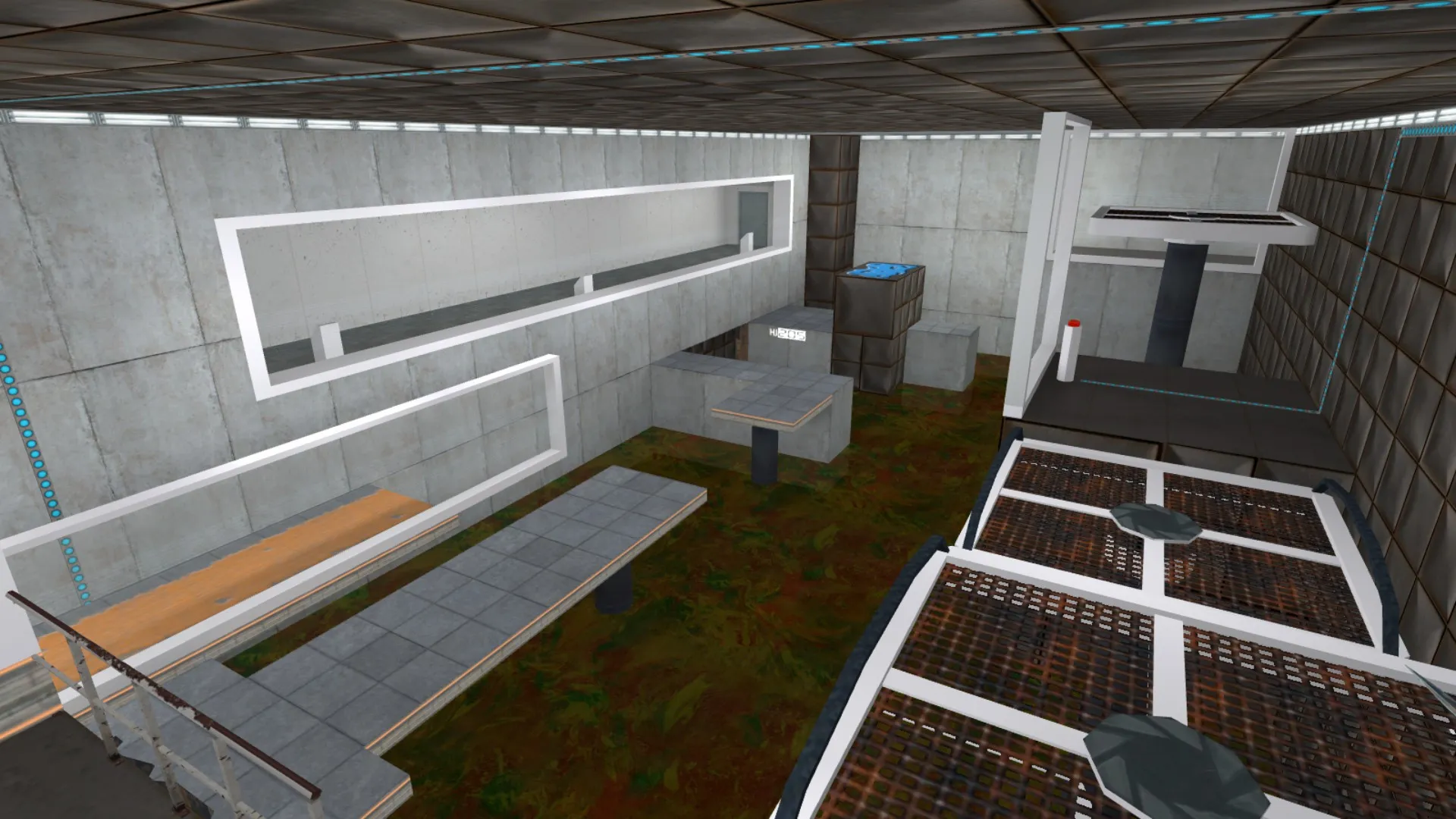 deathrun_aperture3 карта для CS 1.6: ловушки, антифлуд, .nav для ботов, баланс сторон и оптимизация — скриншот 6