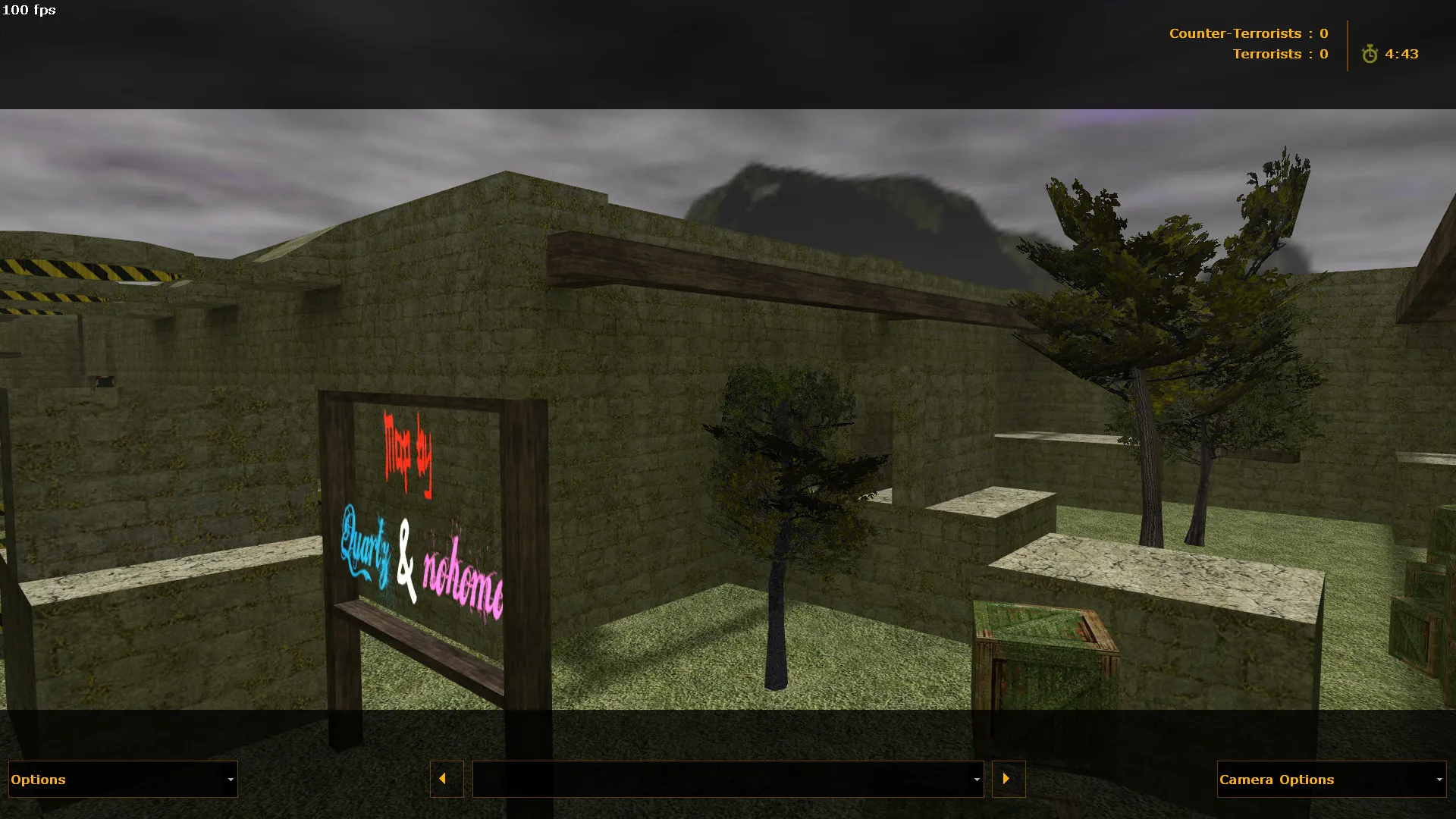 Скачать deathrun_qn_wild_b1 для CS 1.6: карта Deathrun, точки, маршруты, .nav и оптимизация - Скриншот