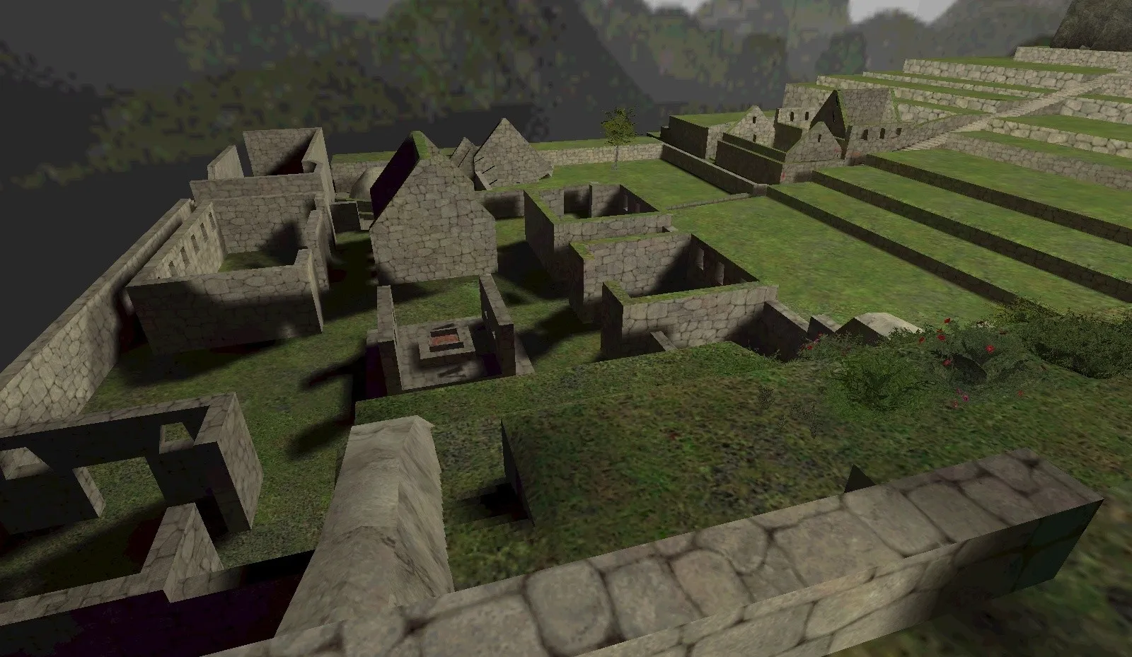 Карта de_machu_picchu для CS 1.6 - Скачать и Играть — скриншот 9
