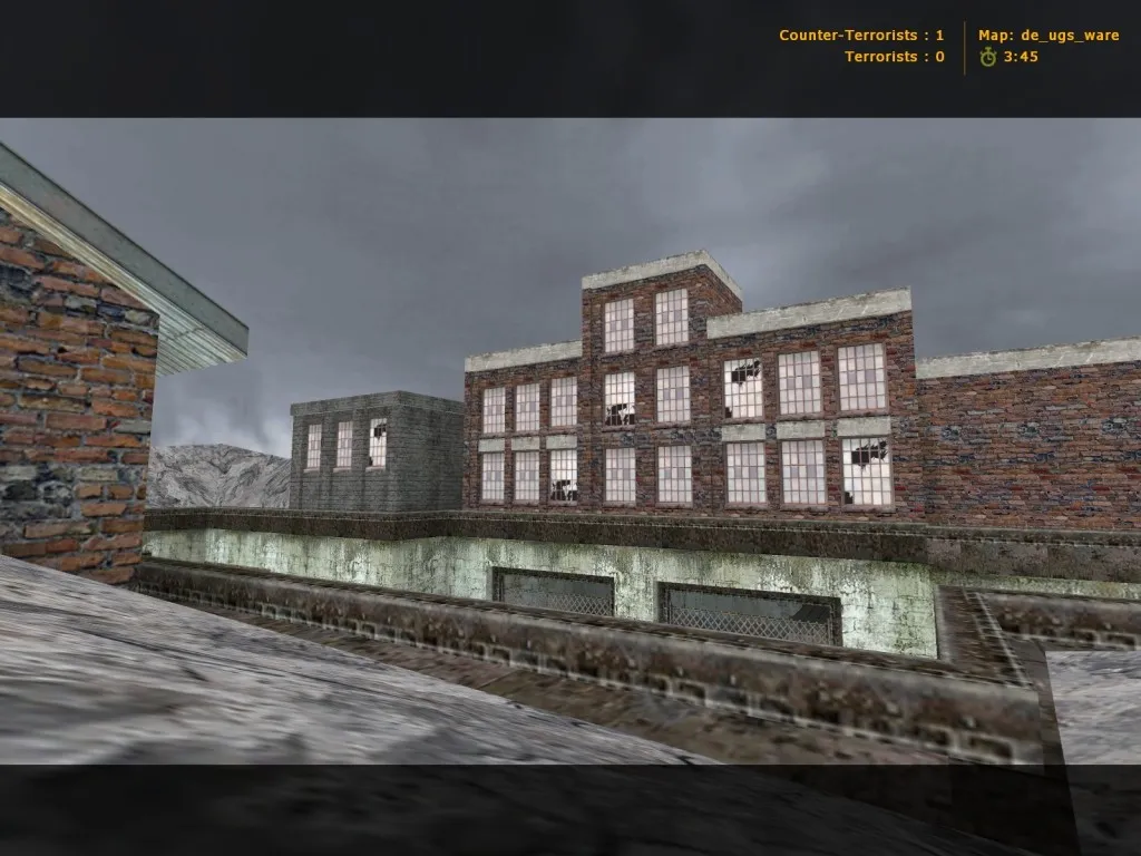 Скачать Карта de_ugs_ware для CS 1.6: тактические возможности и особенности - Скриншот