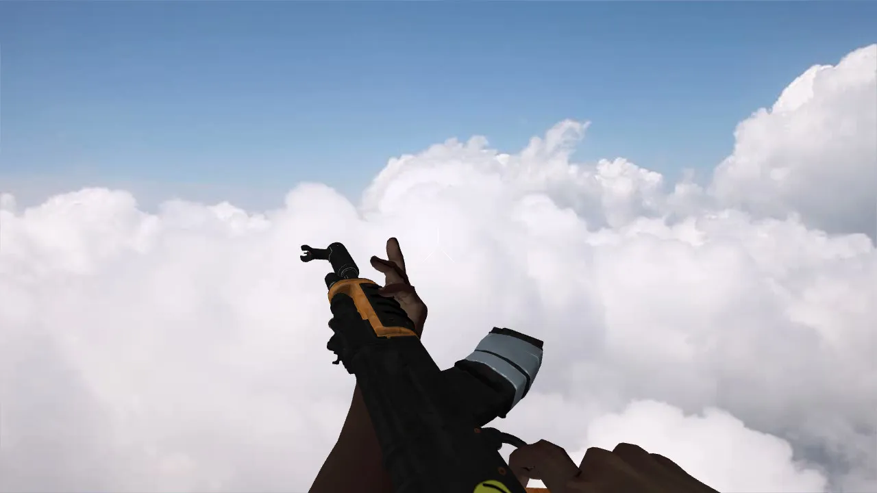 Скачать Модель «AK-47 RUST» для CS 1.6: v_ и p_ модели, звуки, анимация осмотра и качество текстур - Скриншот