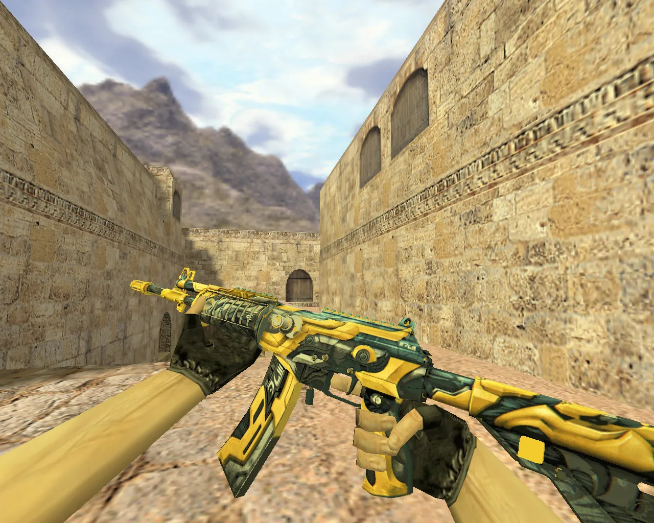 Скачать Модель «Galil Сириус» для CS 1.6 - качественная замена - Скриншот