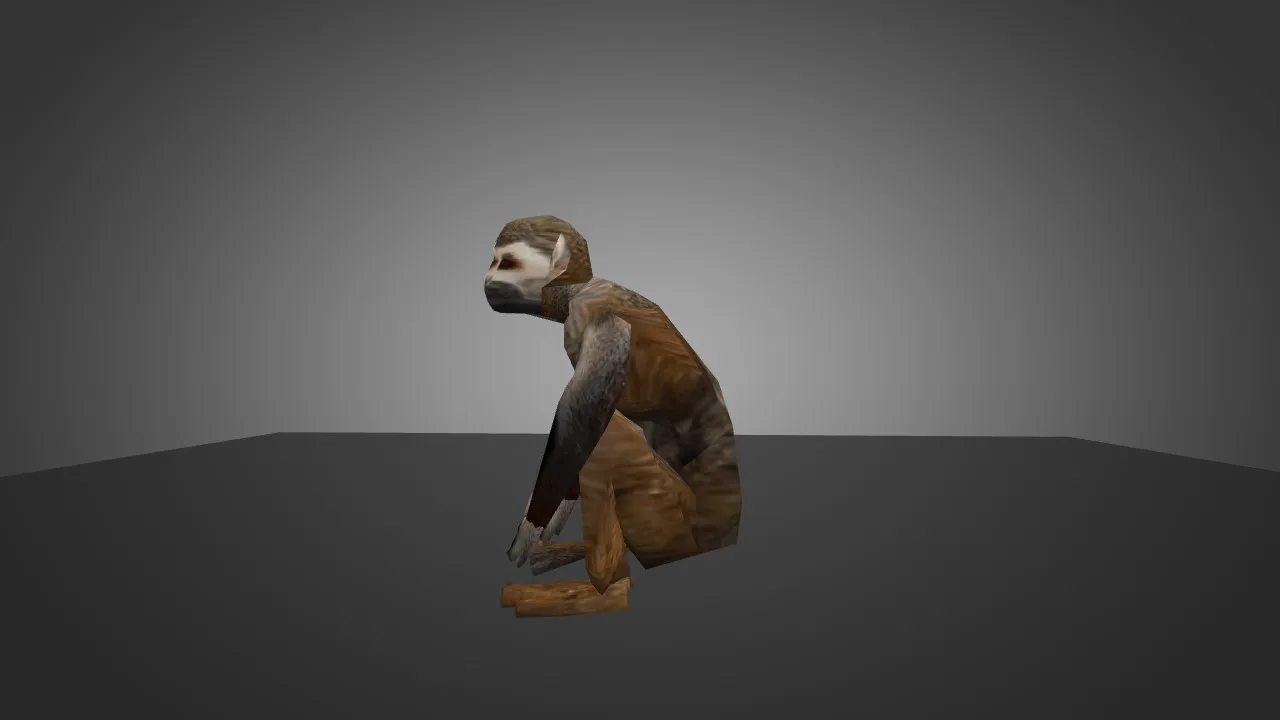 Скачать Модель «Monkey» для CS 1.6 - Уникальный скин для игроков - Скриншот