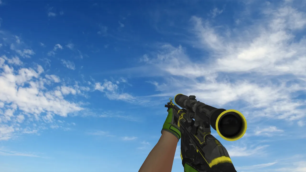 Пак моделей Specialist Gloves Emerald Web Pack для CS 1.6: v_/p_/w_ модели, звуки, анимация осмотра и качество текстур — скриншот 10