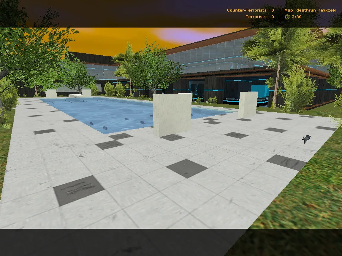 deathrun_rayxzen_x — карта deathrun для CS 1.6: точки, ловушки, .nav и оптимизация — скриншот 6