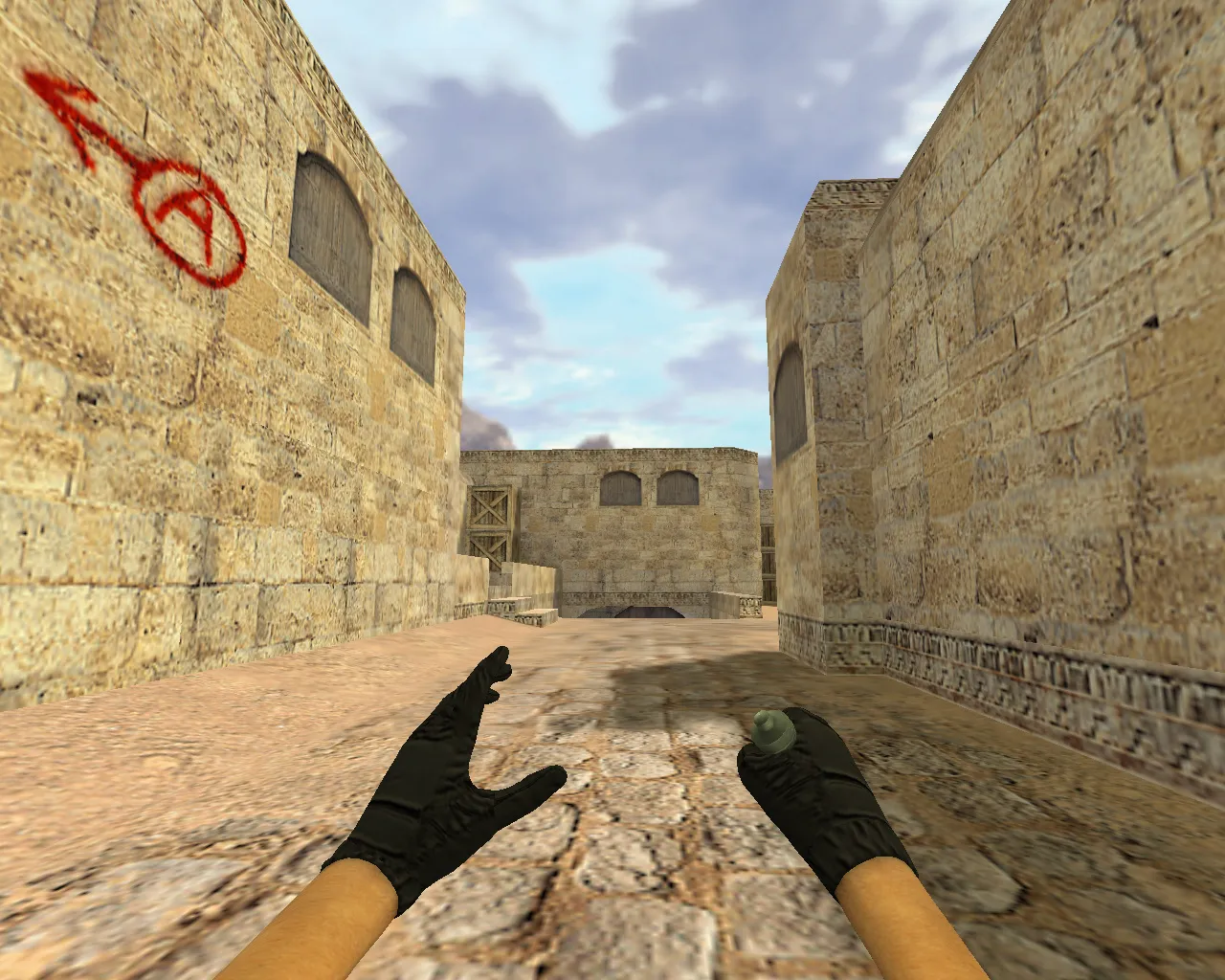 Скачать Модель «Нож Рэмбо» v_knife для CS 1.6: текстуры, звук, анимация осмотра и качество модели - Скриншот