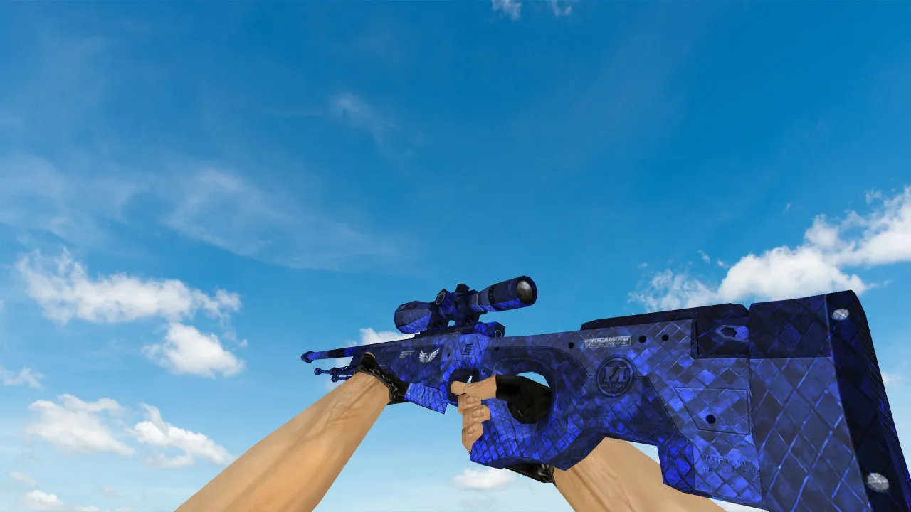 Скачать Blue The Prophet Pack: пак моделей оружия для CS 1.6 v_/p_/w_ с анимацией осмотра и звуками - Скриншот
