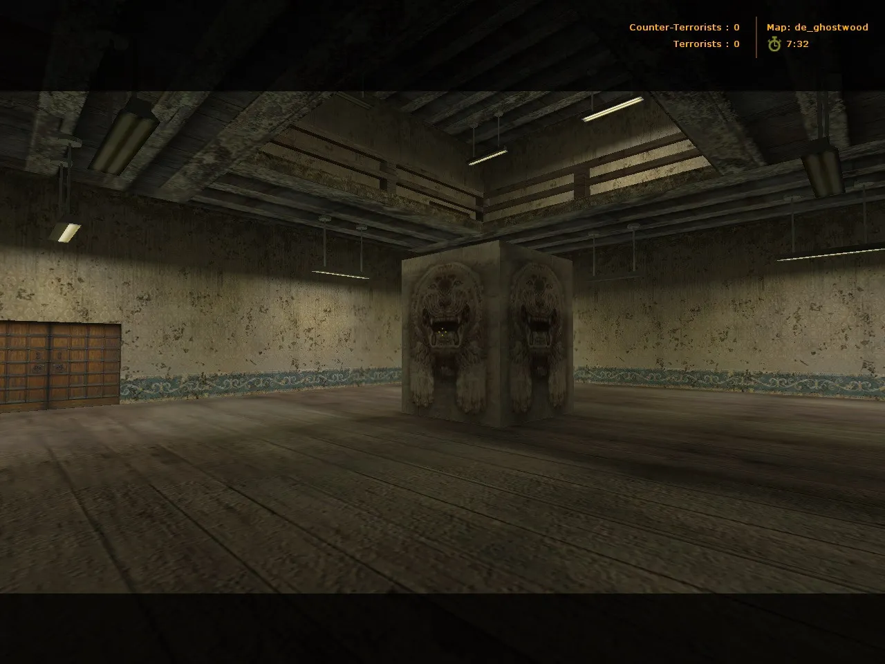 Скачать de_ghostwood для CS 1.6: обзор DE-карты, точки, маршруты и настройки ботов - Скриншот
