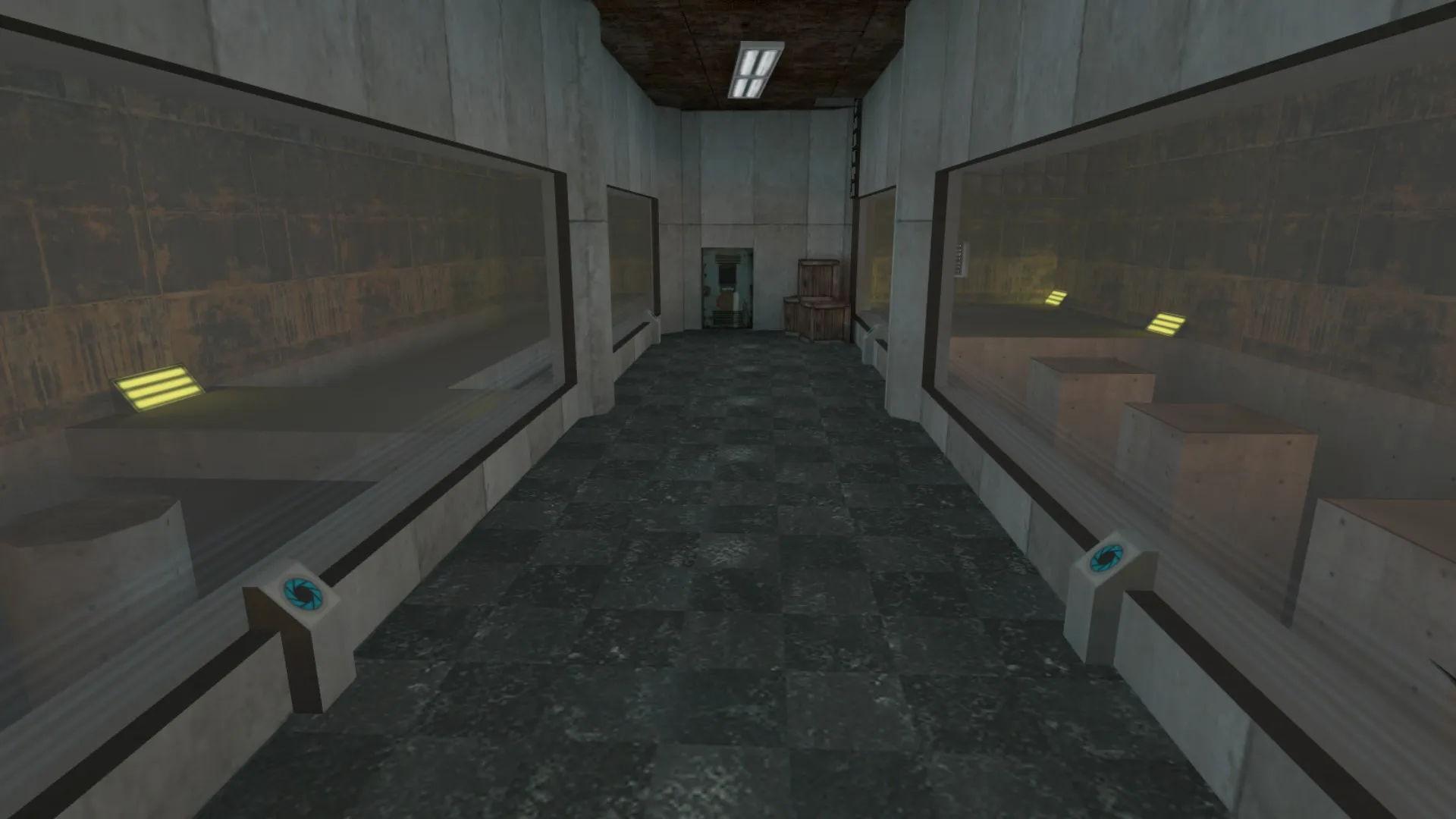 Скачать deathrun_aperture3 карта для CS 1.6: ловушки, антифлуд, .nav для ботов, баланс сторон и оптимизация - Скриншот