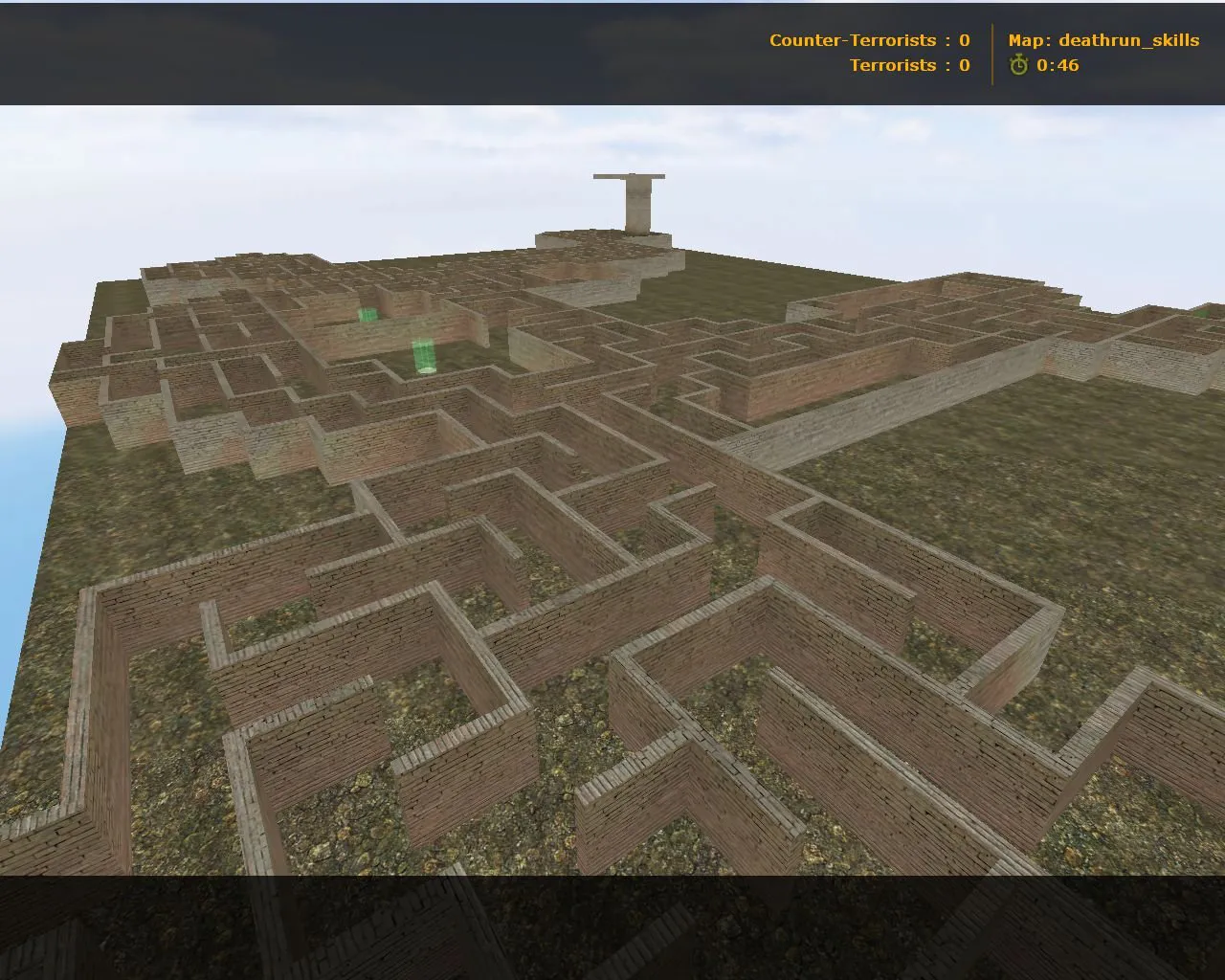 Скачать deathrun_skills для CS 1.6 — карта, точки, маршруты и .nav для ботов - Скриншот