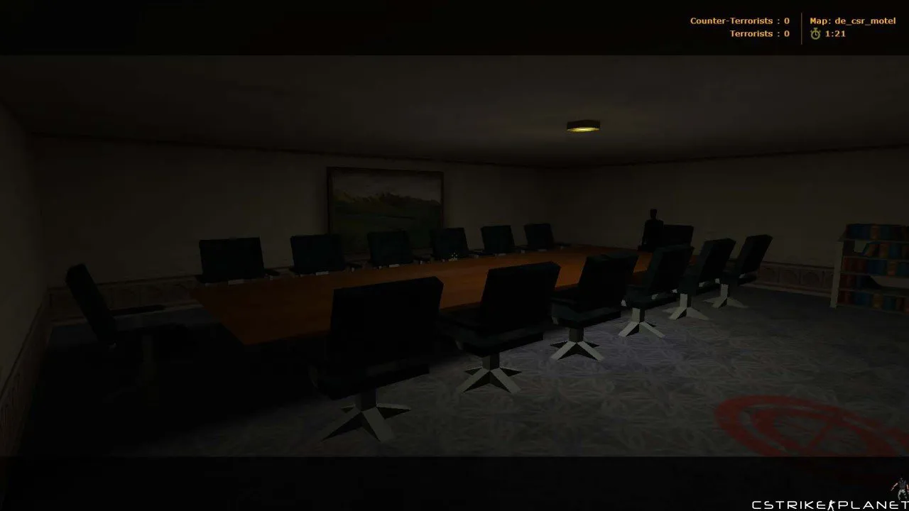 Скачать de_csr_motel карта для CS 1.6: тактики за Т и КТ, точки контроля, .nav и оптимизация под сервера - Скриншот