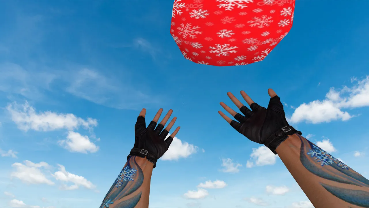 Скачать Модель «Christmas Bag Grenade» v модели гранаты для CS 1.6: звуки, анимация осмотра, текстуры, настройка - Скриншот