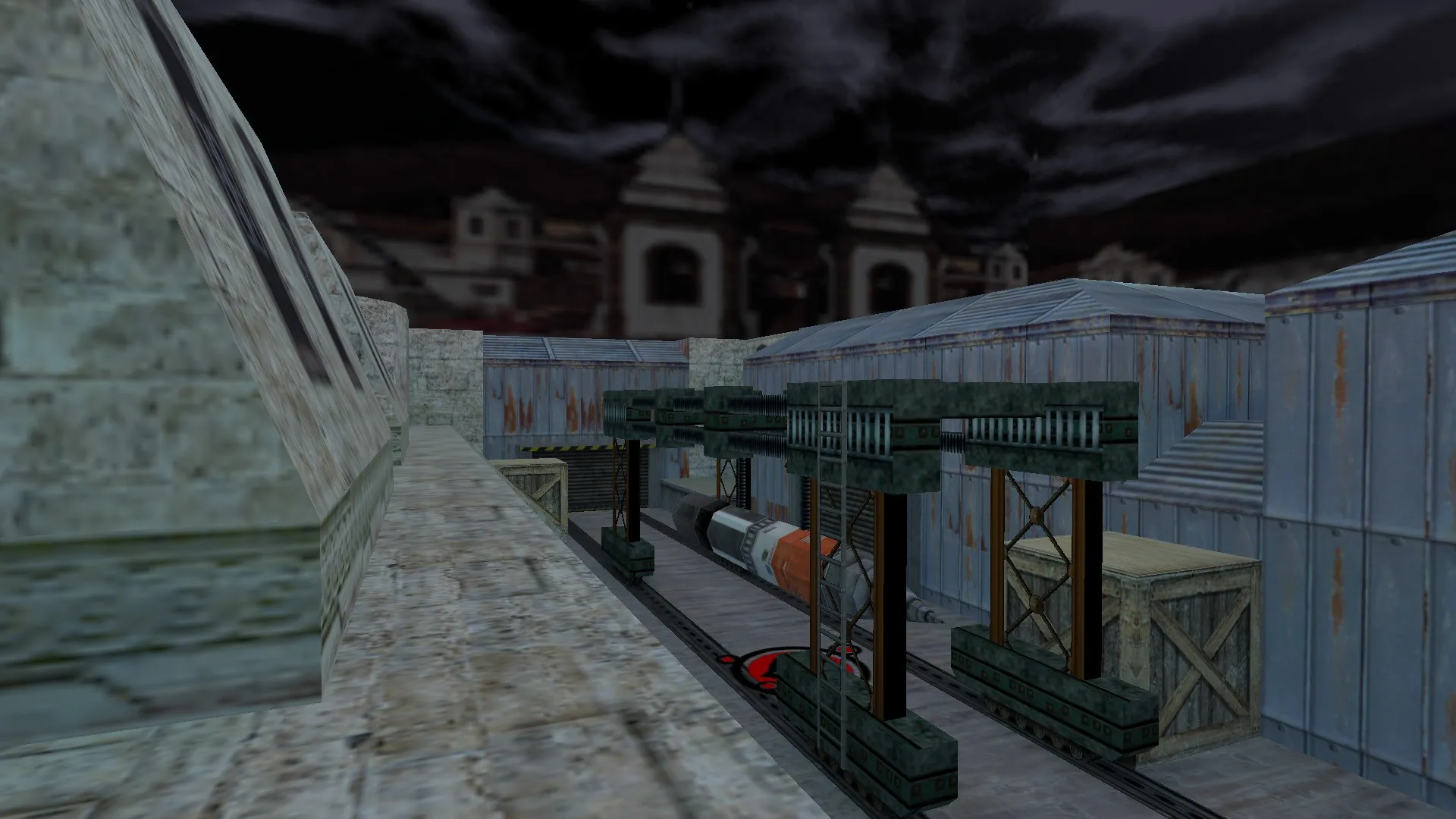 Скачать Карта de_silentoperation для Counter-Strike 1.6: Тактические возможности - Скриншот