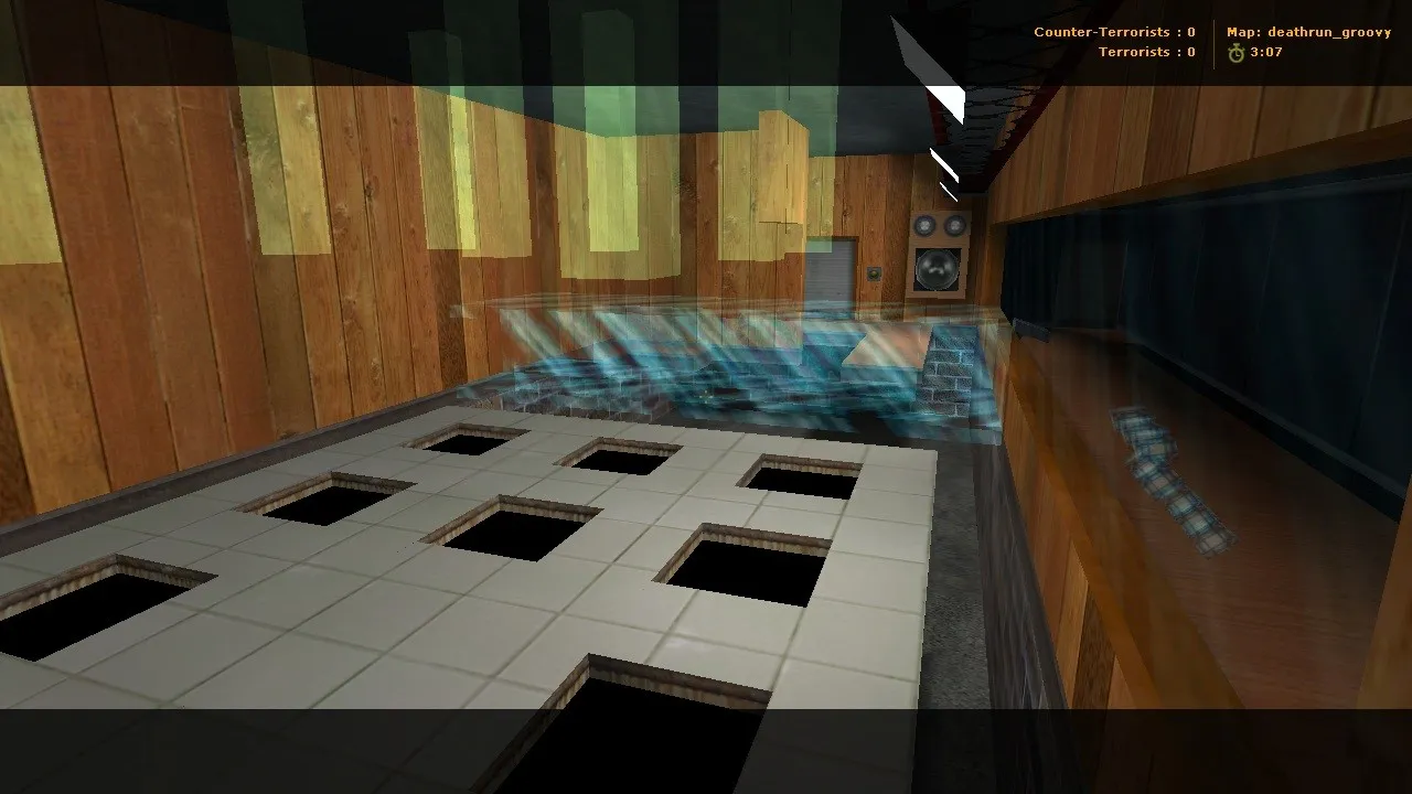 Скачать deathrun_groovy для CS 1.6: deathrun карта, точки, боты .nav, оптимизация и советы по входу - Скриншот